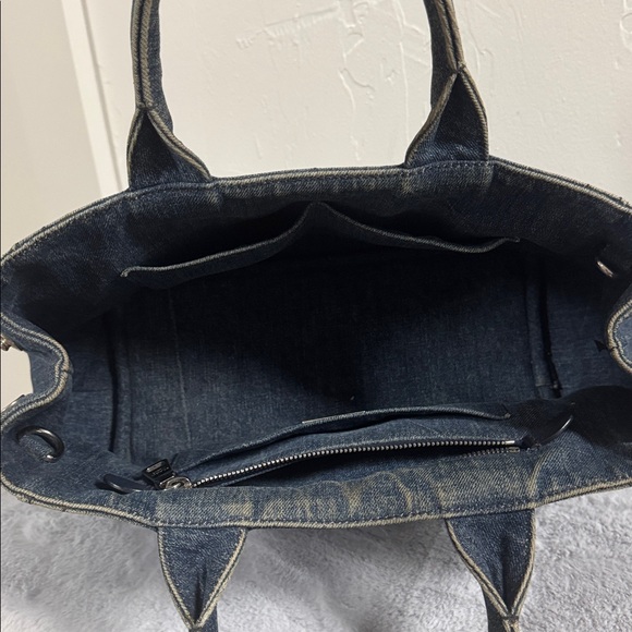 Prada Denim Studded Canapa - Picture 3 of 5